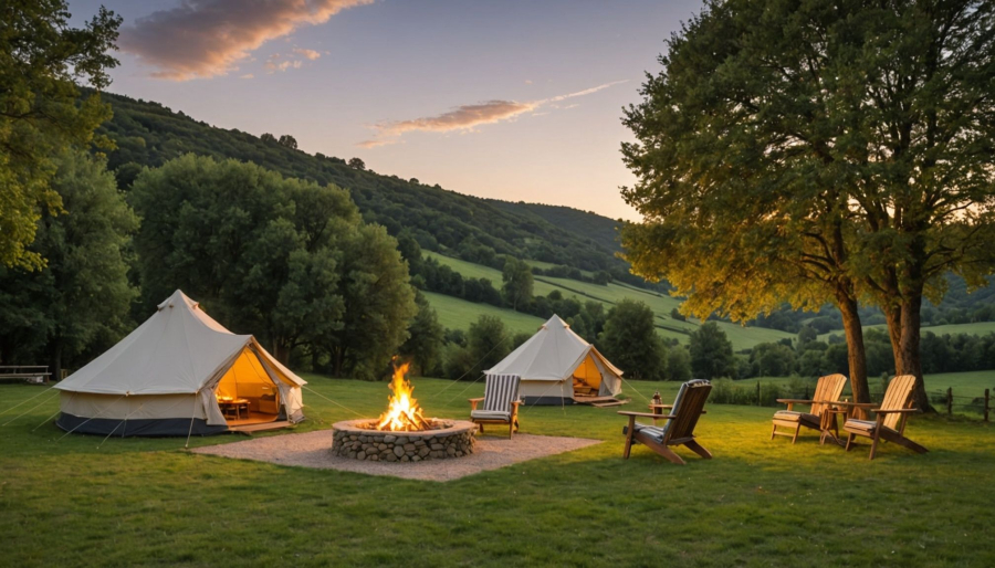 Camping 5 étoiles aveyron guide : confort et paysages